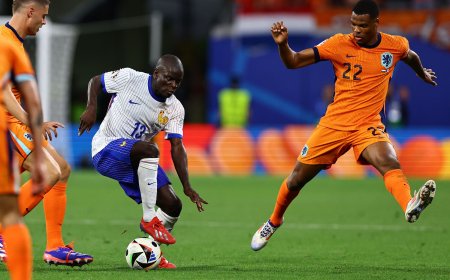 Mbappé mira y Kanté manda en el empate entre Francia y Países Bajos