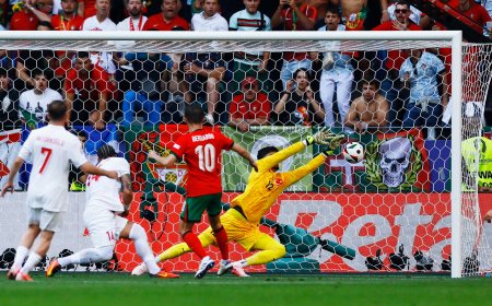 Turquía - Portugal, en directo | Al descanso, el cuadro portugués se impone con comodidad en Dortmund