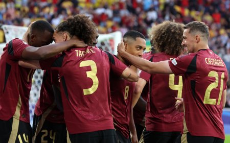 Bélgica - Rumania, en directo | Bélgica vence a Rumania y consigue su primera victoria en la Eurocopa (2-0)