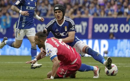 Espanyol - Real Oviedo, el ascenso a Primera, en directo | Los pericos empiezan dominando el partido y buscan la remontada en la eliminatoria