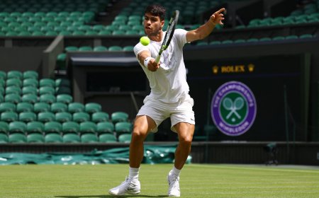 Alcaraz debutará contra Lajal en Wimbledon en un sorteo que le encamina hacia Sinner en semifinales y Djokovic en la final