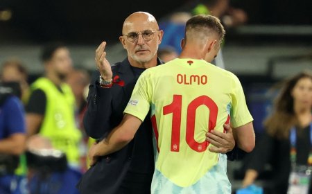 Dani Olmo, la duda de Luis de la Fuente