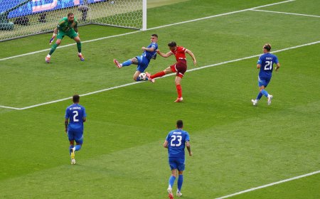 Suiza - Italia, en directo | Freuler adelanta a los suizos en el tramo final de la primera parte