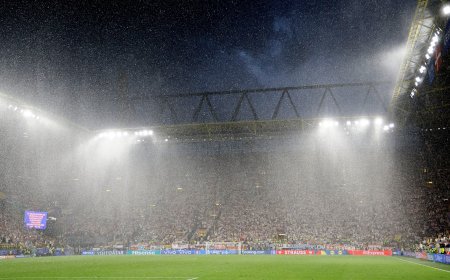 Alemania - Dinamarca, en directo | El árbitro detiene el partido por una tormenta eléctrica