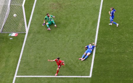 La Suiza de Xhaka termina con la agonía de Italia