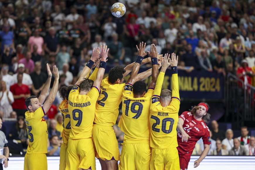El Barcelona gana la Liga de Campeones de balonmano, la tercera en los últimos cuatro años, al imponerse al Aalborg (30-31)
