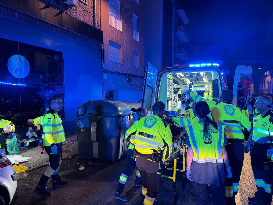 Heridos un hombre y una mujer tras sufrir varias puñaladas en una discoteca de Madrid