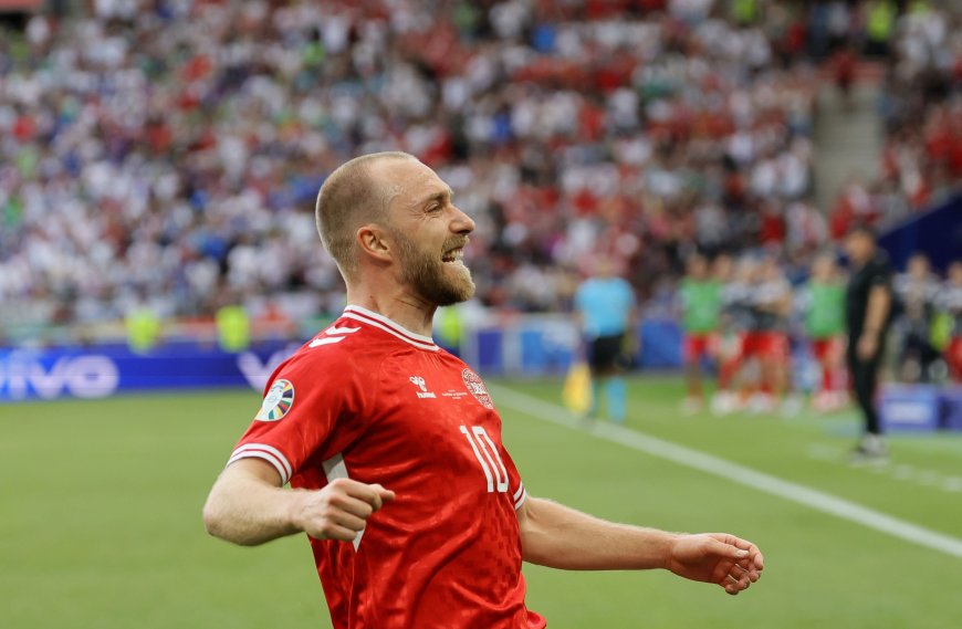 Eslovenia - Dinamarca, en directo | Dinamarca lidera el marcador gracias a un gol de Christian Eriksen