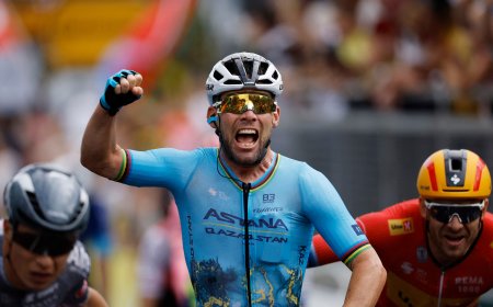 Cavendish gana al sprint su 35ª etapa y supera a Merckx como el ciclista con más victorias en la historia del Tour de Francia