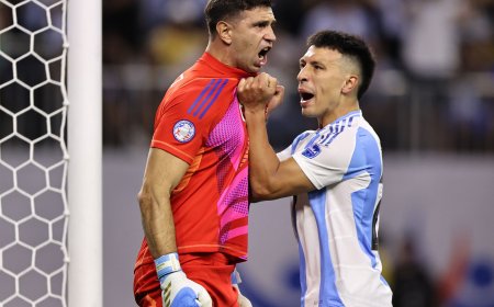 Argentina alcanza la semifinal en una noche agónica contra Ecuador