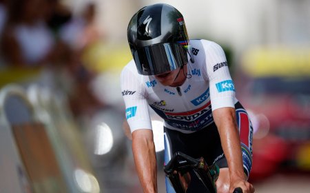 Evenepoel gana la contrarreloj y Pogacar da otro paso adelante en el Tour
