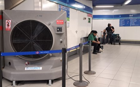 Ventiladores gigantes en el Metro contra las olas de calor: una solución asiática para Madrid