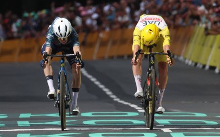 Vingegaard culmina su resurrección derrotando a Pogacar al sprint en el Tour de Francia
