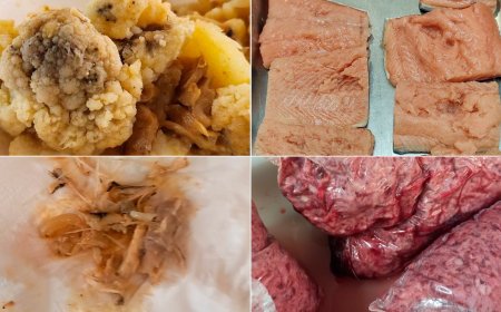 Huevos agusanados, fruta podrida, cebollas con moho y leche china: la comida que llega a las residencias y centros de menores de Madrid