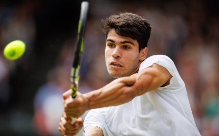 Alcaraz - Djokovic en directo: la final de Wimbledon | El murciano defiende el título ante el serbio
