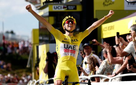 Pogacar gana en el Plateau de Beille y amplía su ventaja en el Tour de Francia