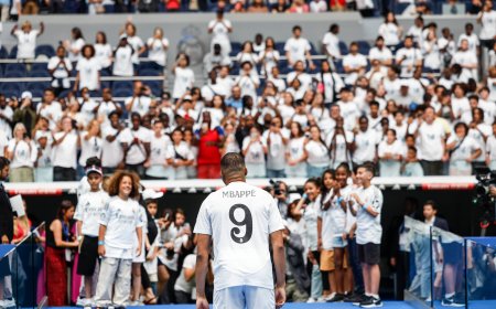 La presentación de Kylian Mbappé con el Real Madrid: “Sabía que este era mi destino”
