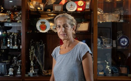 Antonia Real, la niña que fue a unos Juegos con 12 años