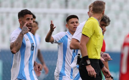 Rocambolesco final en el Argentina - Marruecos, con el gol del empate albiceleste anulado dos horas después