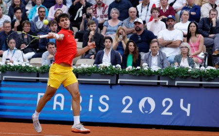 Juegos Olímpicos París 2024, en directo | Alcaraz se impone en el primer set ante Griekspoor (6-1)