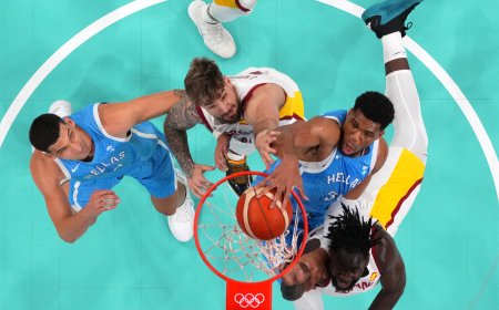 Una gran España rinde a Grecia y a un gigantesco Antetokounmpo