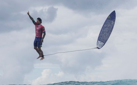 El surf encuentra la foto que quería en el espectacular vuelo de Gabriel Medina en los Juegos Olímpicos