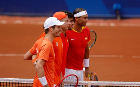 Juegos Olímpicos París 2024, en directo | Nadal y Alcaraz juegan el doble en tenis ante los holandeses Griekspoor y Koolhof