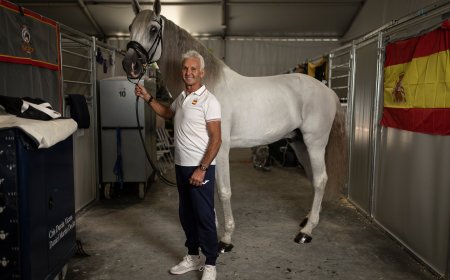 El ‘Escándalo’ de Juan Antonio Jiménez, el deportista más longevo de París 2024