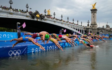 El triatlón conquistó el Sena, y Francia dos medallas más