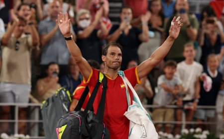 El primer gran adiós de Rafa Nadal: fin a la carrera olímpica tras caer con Alcaraz en los dobles