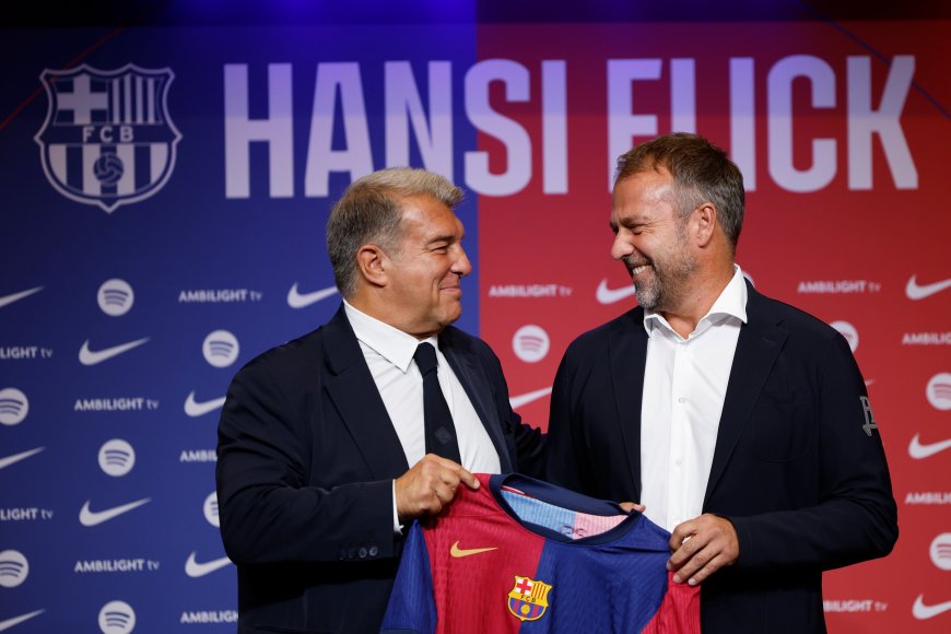 Hansi Flick, en su presentación: “No estoy lejos de la idea del Barcelona de Guardiola o Cruyff”