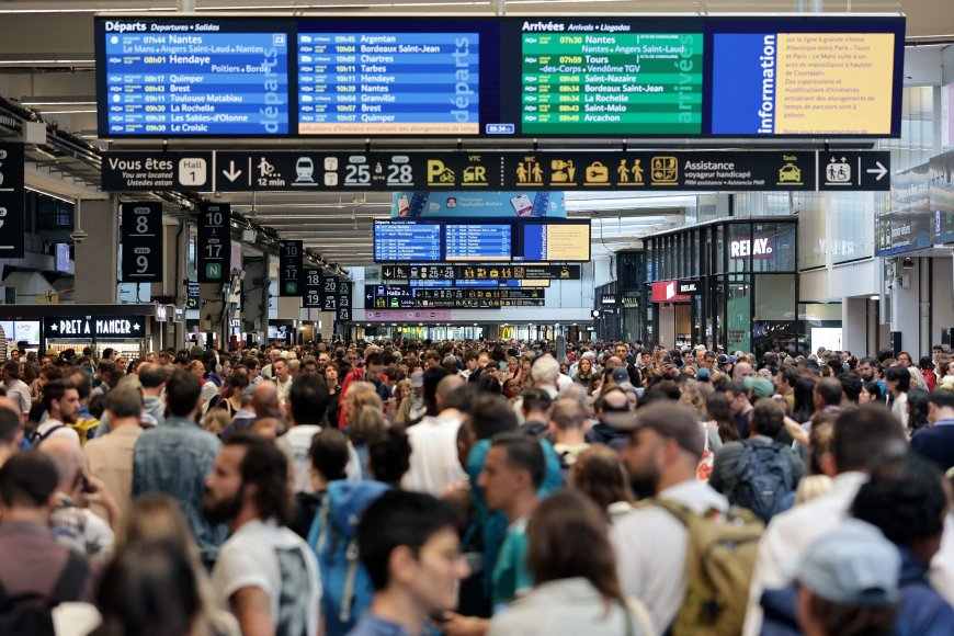 Juegos Olímpicos París 2024, en directo | La red ferroviaria francesa sufre un “ataque masivo” por un sabotaje a pocas horas de la inauguración