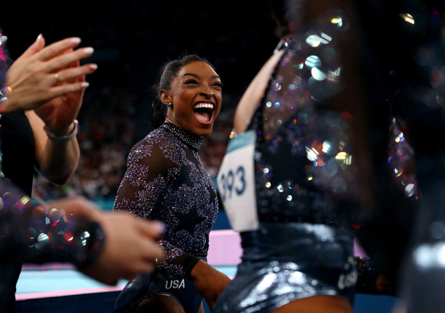 Pura Simone Biles, puro exceso, pura magia