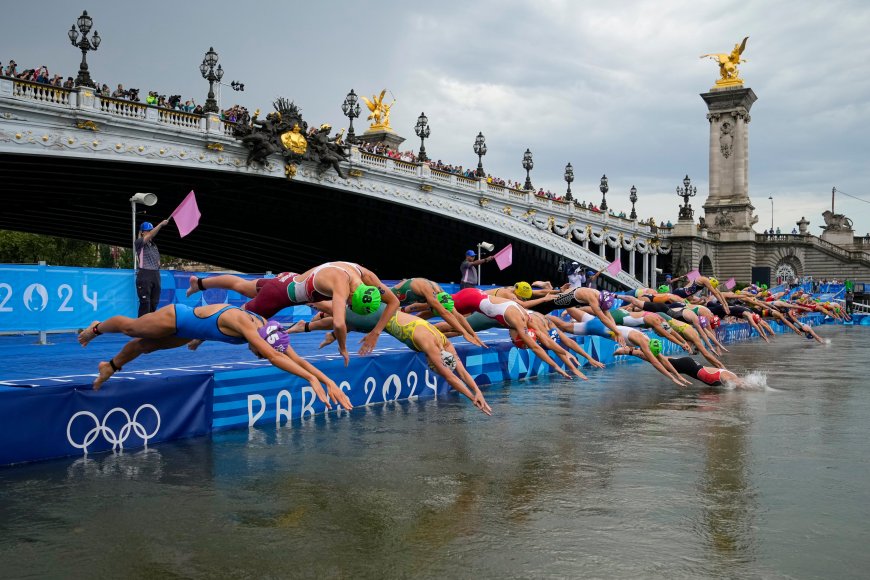 El triatlón conquistó el Sena, y Francia dos medallas más