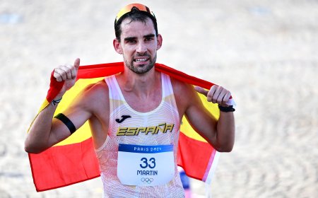 Juegos Olímpicos París 2024, en directo | Álvaro Martín conquista el bronce en los 20km marcha y logra el segundo metal para España