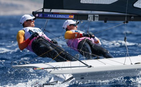 Una medalla en el aire para Diego Botín y Florian Trittel en la clase 49er de vela