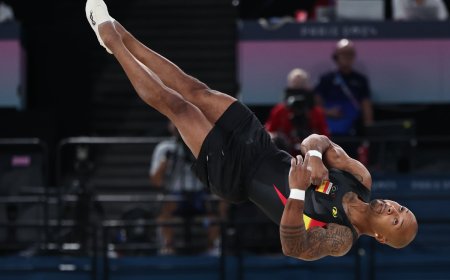 Juegos Olímpicos París 2024, en directo | Zapata, plata en Tokio en gimnasia, se queda sin medalla en la final de suelo