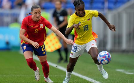 Juegos Olímpicos París 2024, en directo | España busca remontar en los cuartos del torneo femenino de fútbol ante Colombia (1-2)