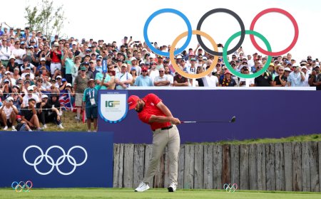 Juegos Olímpicos París 2024, en directo | Rahm se pone líder en la última ronda de golf, con muchas opciones de tocar metal