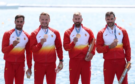 Juegos Olímpicos París 2024, en directo | El piragüismo consigue dos bronces en el K4 500m y el C2 500m