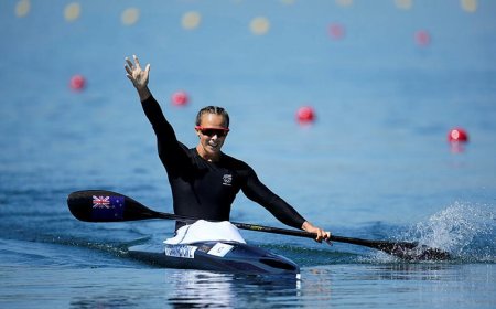 Lisa Carrington, la reina tapada de París
