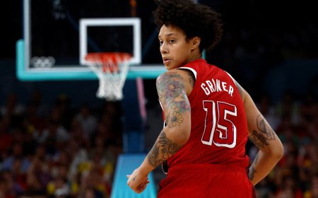 Brittney Griner, del infierno de una cárcel en Rusia a la final en París
