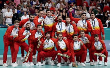 El bronce del balonmano que se fraguó en el luto