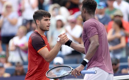 Alcaraz pierde contra Monfils en los dieciseisavos del Masters de Cincinnati