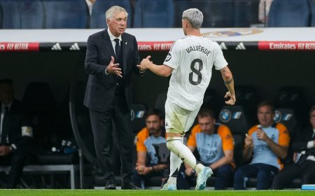 Valverde: “Ancelotti me dice que entrene los tiros, pero esa timidez de no querer agarrar la pelota...”