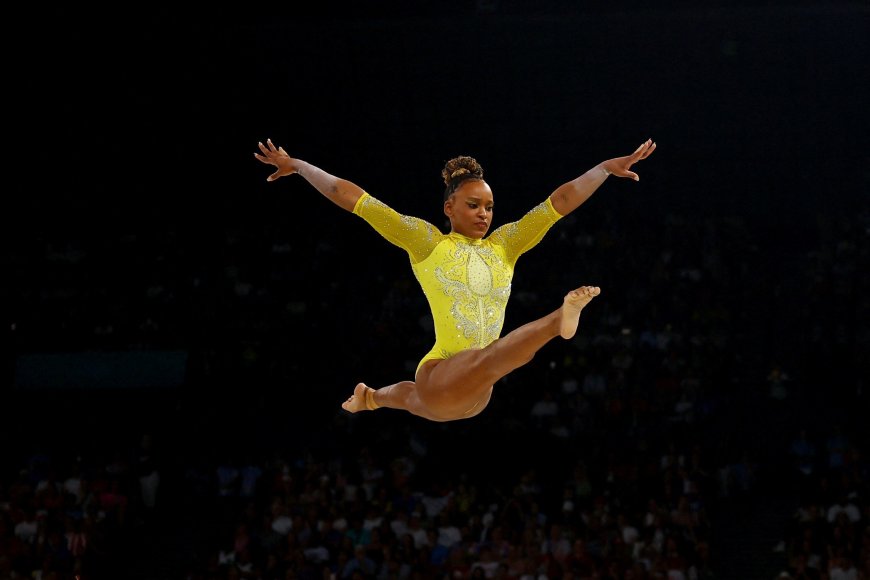 Rebeca Andrade, la gimnasta brasileña que empuja a la reina Simone Biles