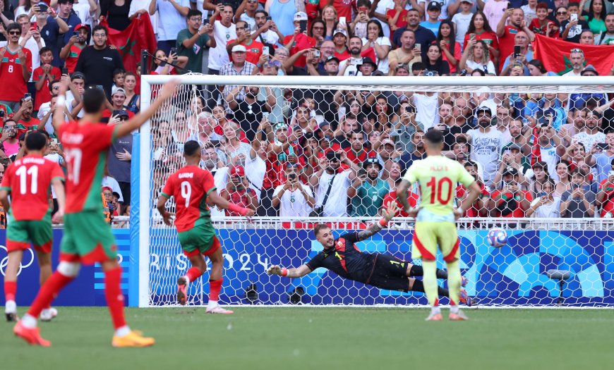 Marruecos - España, la semifinal de fútbol masculino en directo | La selección marroquí se adelanta de penalti (1-0)