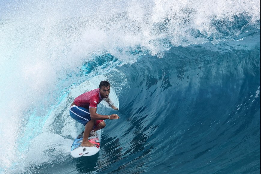 El surf firma su postal soñada en Tahití y se consolida en los Juegos