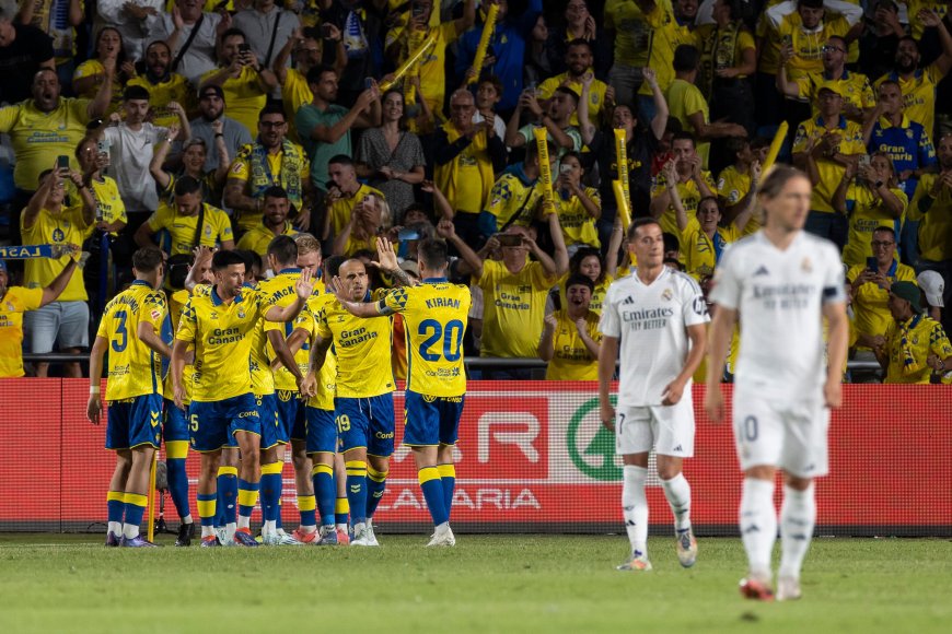 Las Palmas - Real Madrid, en directo | Moleiro adelanta a los locales con un buen disparo de zurda