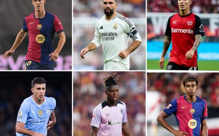Los españoles dominan las nominaciones al Balón de Oro con seis candidaturas